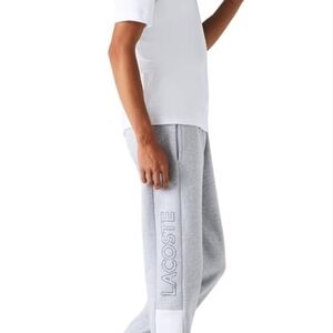 NWT Mens Lacoste Grey Sweatpants Size 3XL Retails $110!